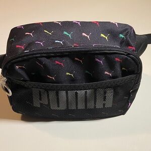 Puma Black Belt Bag with Colorful Accents NWOT